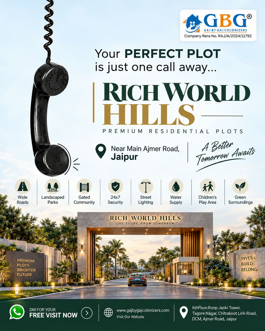 125 Sq-yrd Residential Land/ Plot for Sale in Sanganer, Jaipur